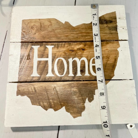 JAS Wood Design Pallet Board Style Ohio Home Sign - Picture 3 of 5